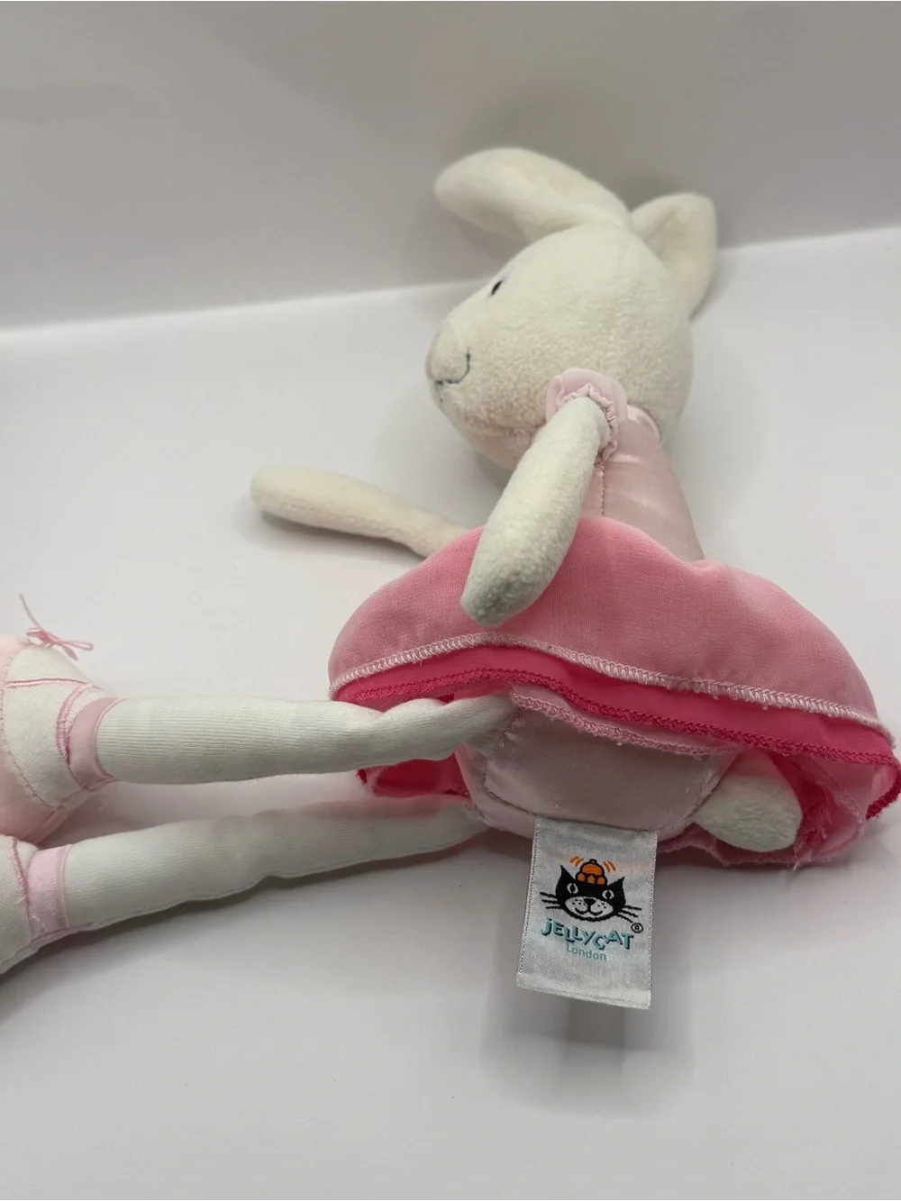 Jellycat Bitsy Bunny Ballerina Plush Soft Stuffed Animal Plush